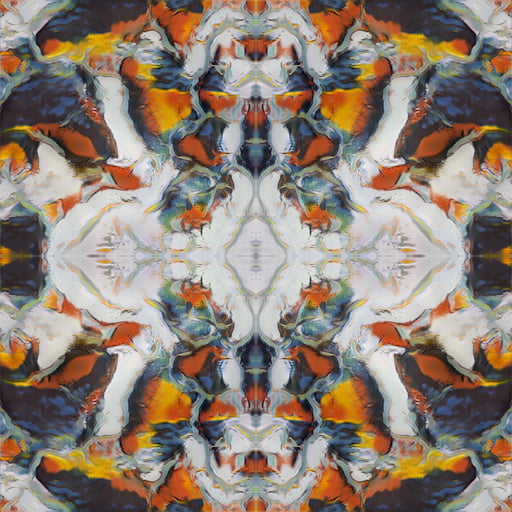 A composition saved from AutolumeGallery, primarily oranges and whites.